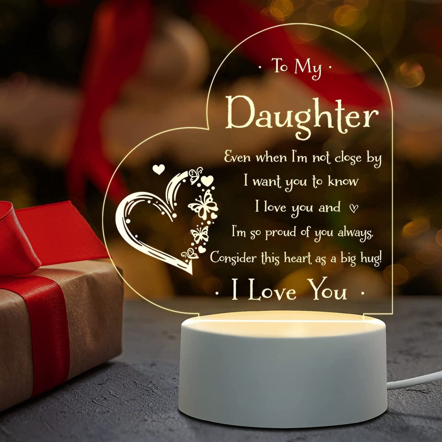 Forever In My Heart - To Daughter | Memory Frame by Dana Creative Hub