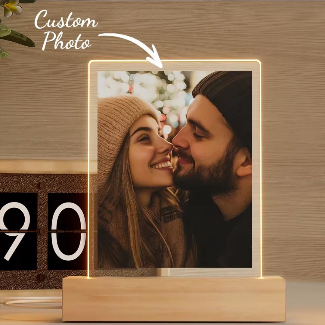 Heartfelt Moment Night Light - | Memory Frame by Dana Creative Hub