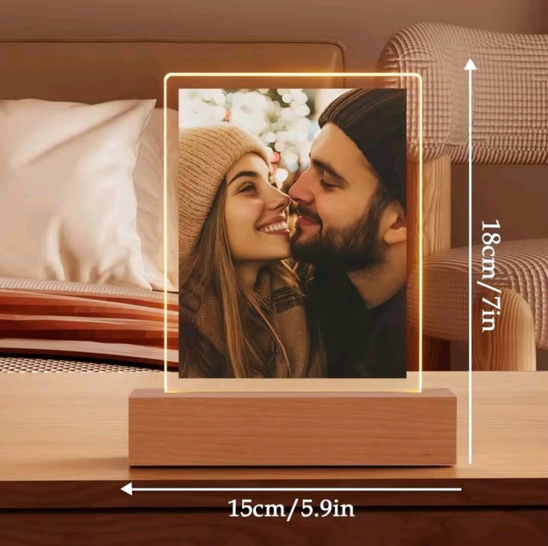 Heartfelt Moment Night Light - | Memory Frame by Dana Creative Hub