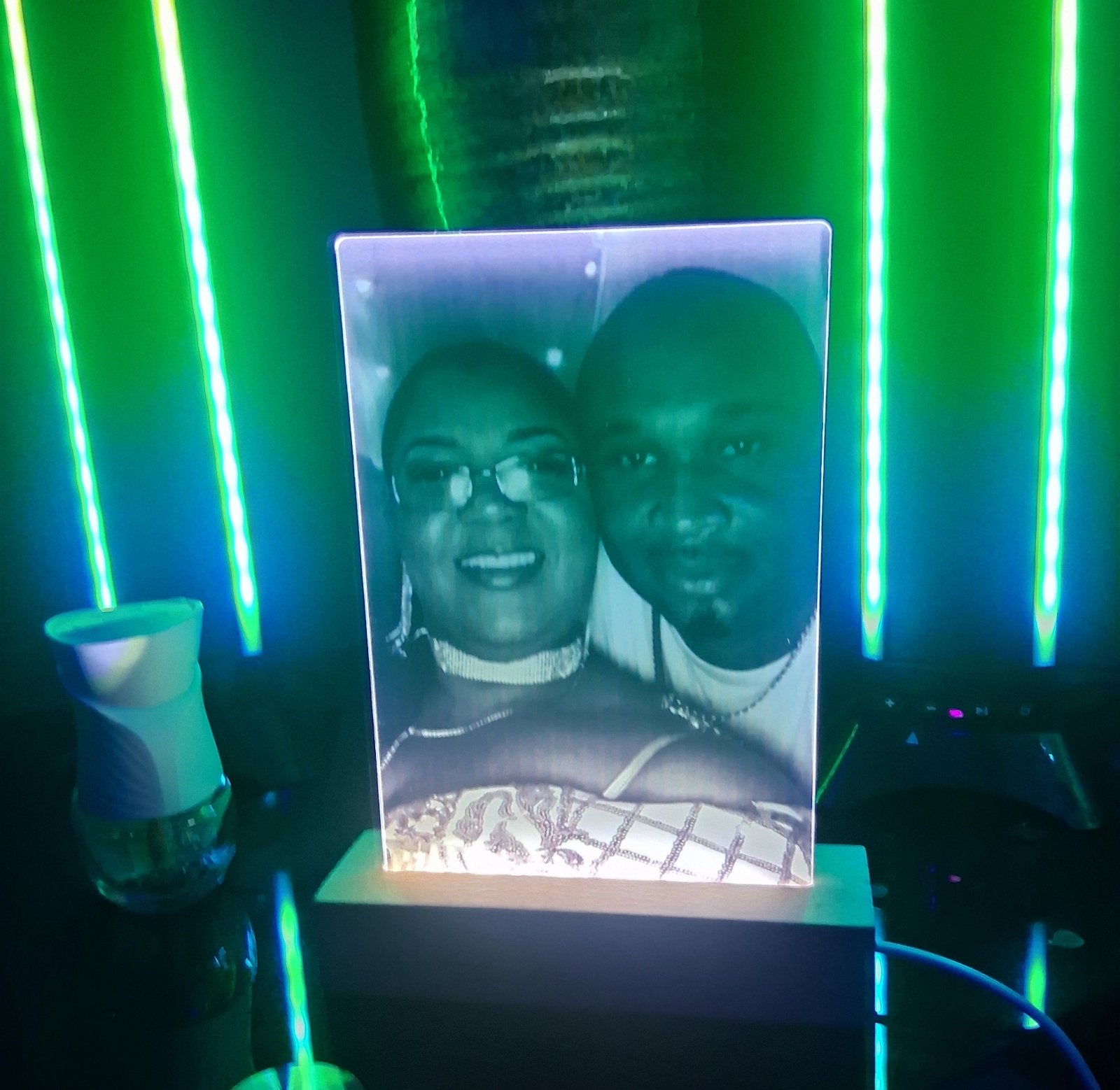 Heartfelt Moment Night Light - | Memory Frame by Dana Creative Hub