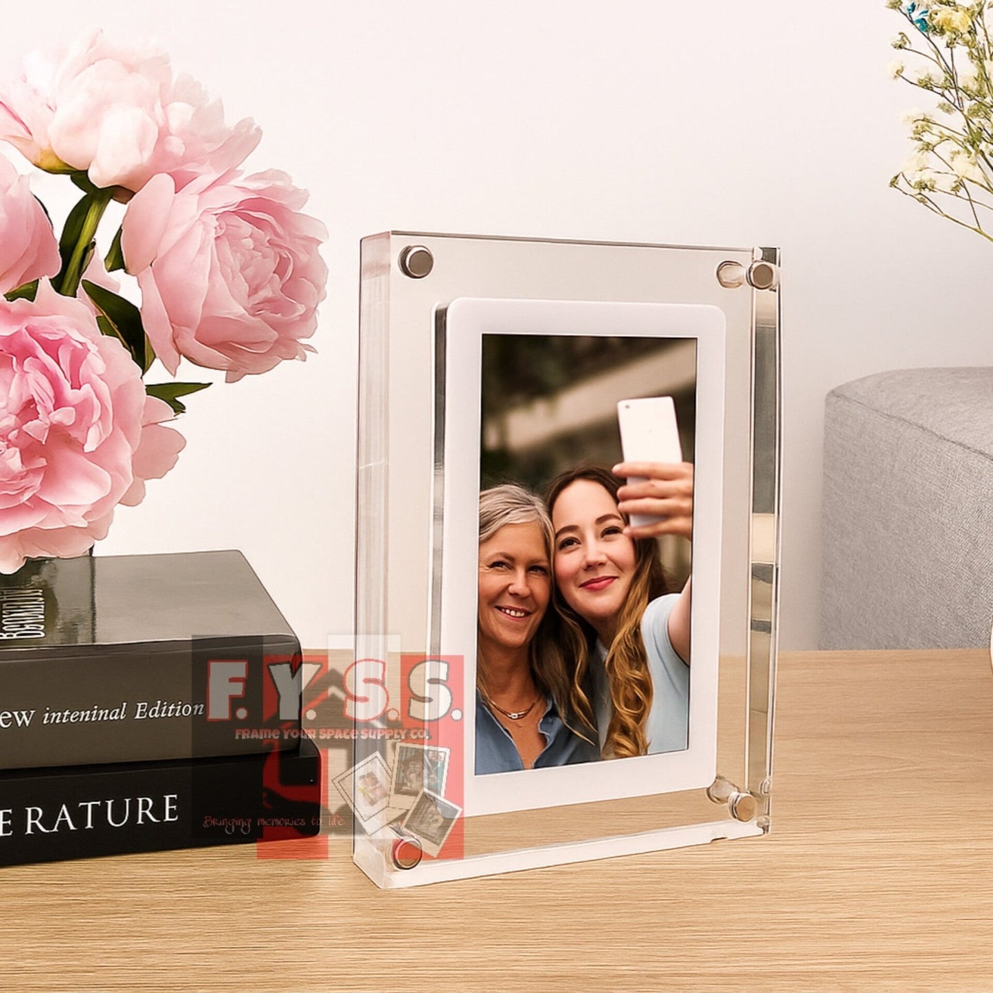 Life Loop Video Frame - 7 Inches | Memory Frame by Dana Creative Hub