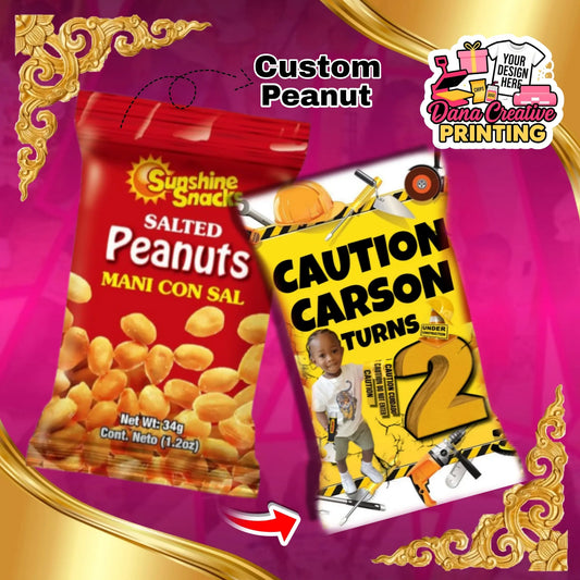 Custom Peanut Packets - | party favor by Dana Creative Hub
