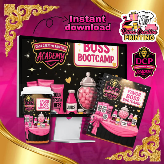 Favor Boss Bootcamp – party favor video course to help creatives start a profitable home-based favor business