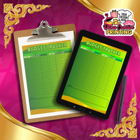 Editable Budget Tracker – Monthly Income & Expense Sheet for Creatives and Small Business Owners - | budget tracker by Dana Creative Hub