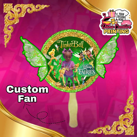 Custom Fan - | party favor by Dana Creative Hub