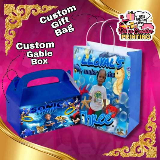 Custom Gift Package - Gable Box | party favor by Dana Creative Hub