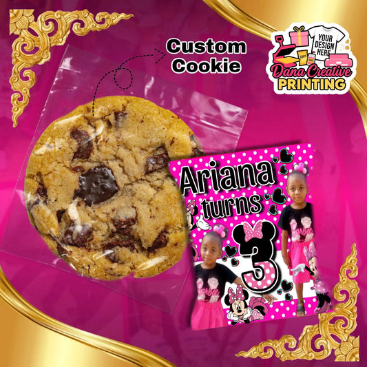 Custom Cookie Favors - 6 Cookie | party favor by Dana Creative Hub