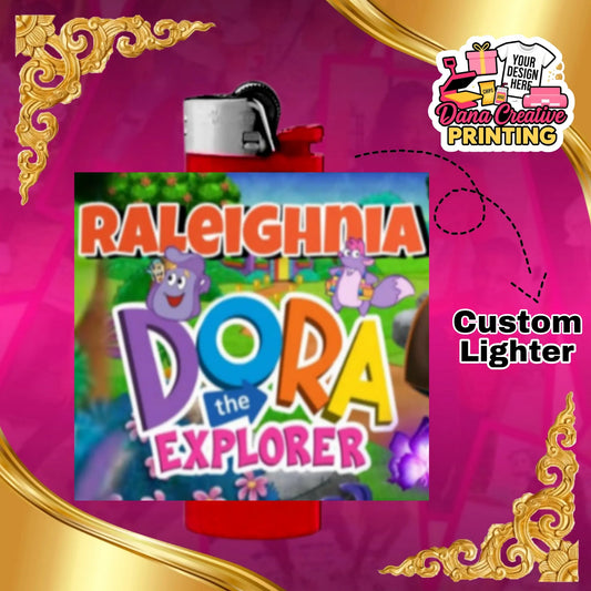 Custom printed lighter favor for party or event