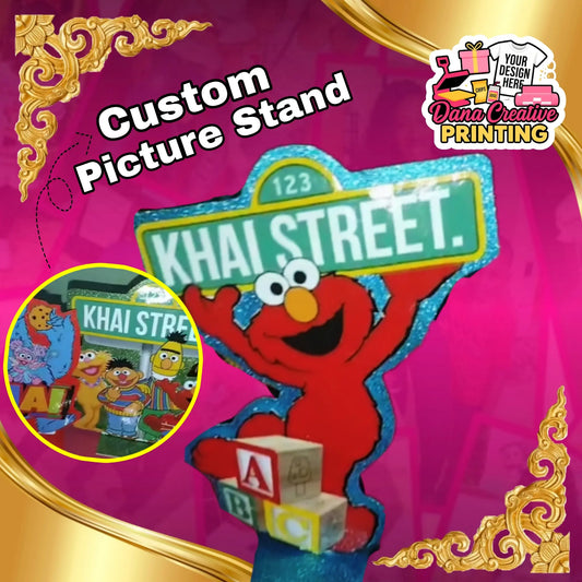 Custom Picture Standee - 12 inch | party favor by Dana Creative Hub