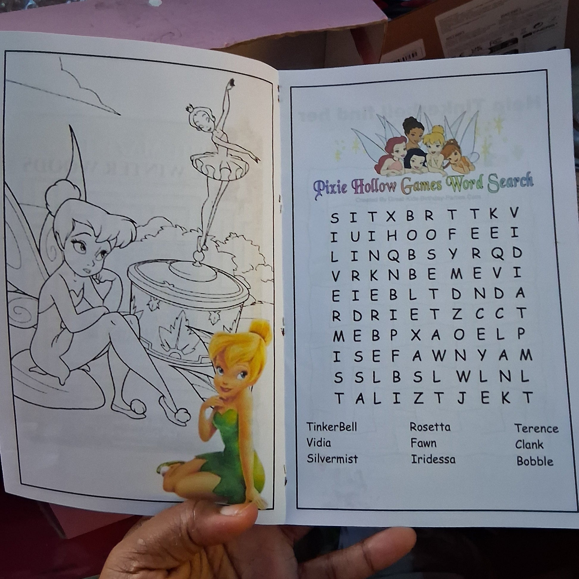 Personalized custom coloring book with unique designs and name on the cover, perfect for kids, parties, and special gifts