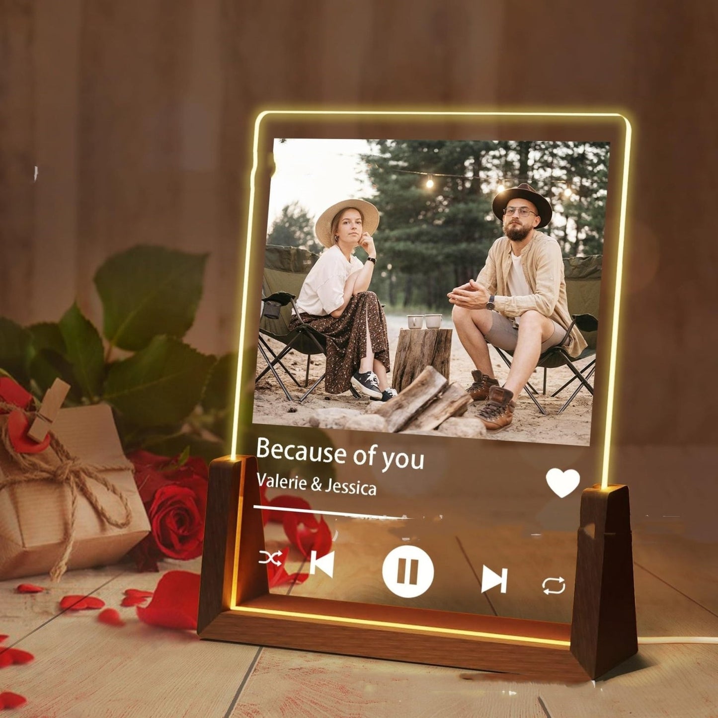 Timeless Moments Night Light - A3 | Memory Frame by Dana Creative Hub