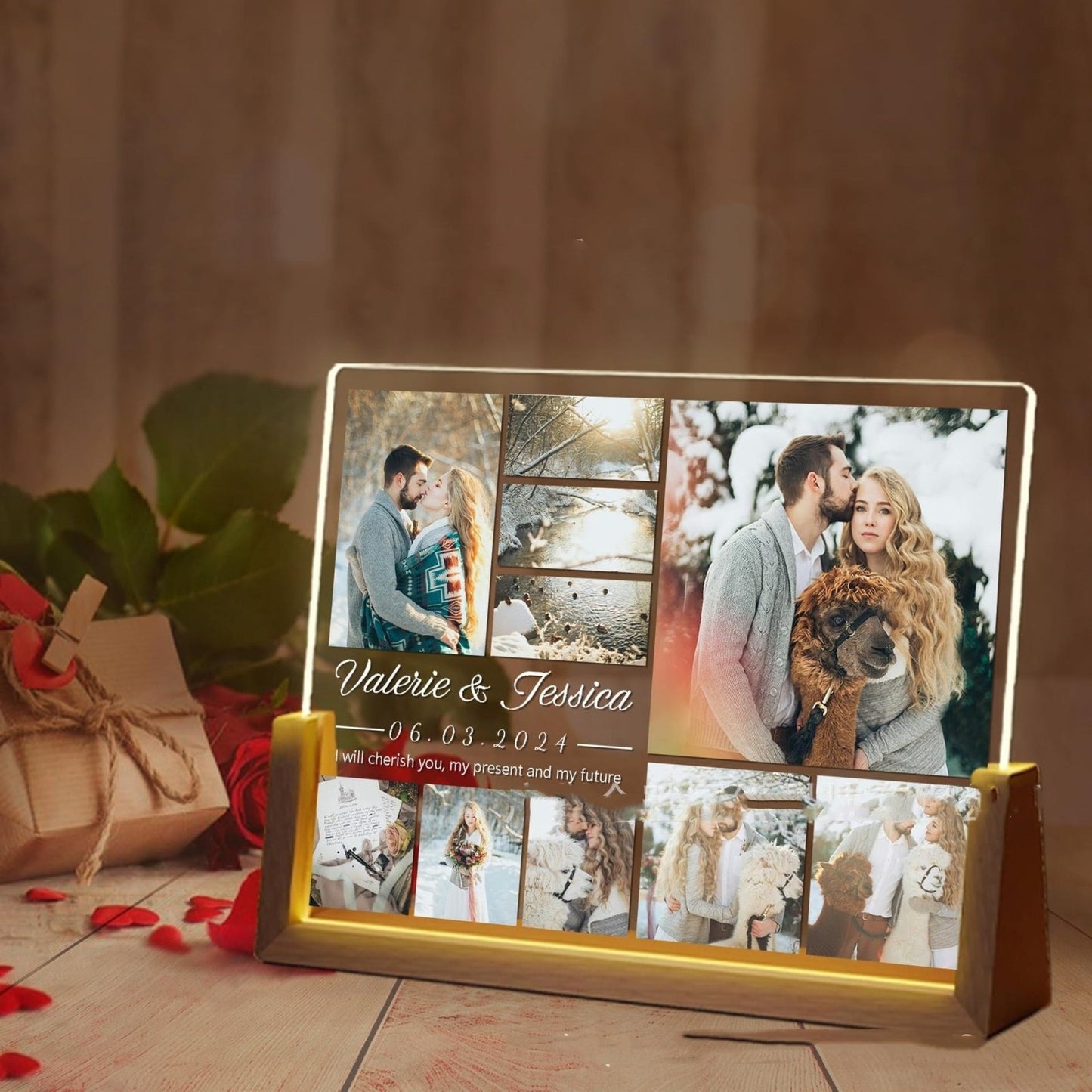 Timeless Moments Night Light - A8 | Memory Frame by Dana Creative Hub