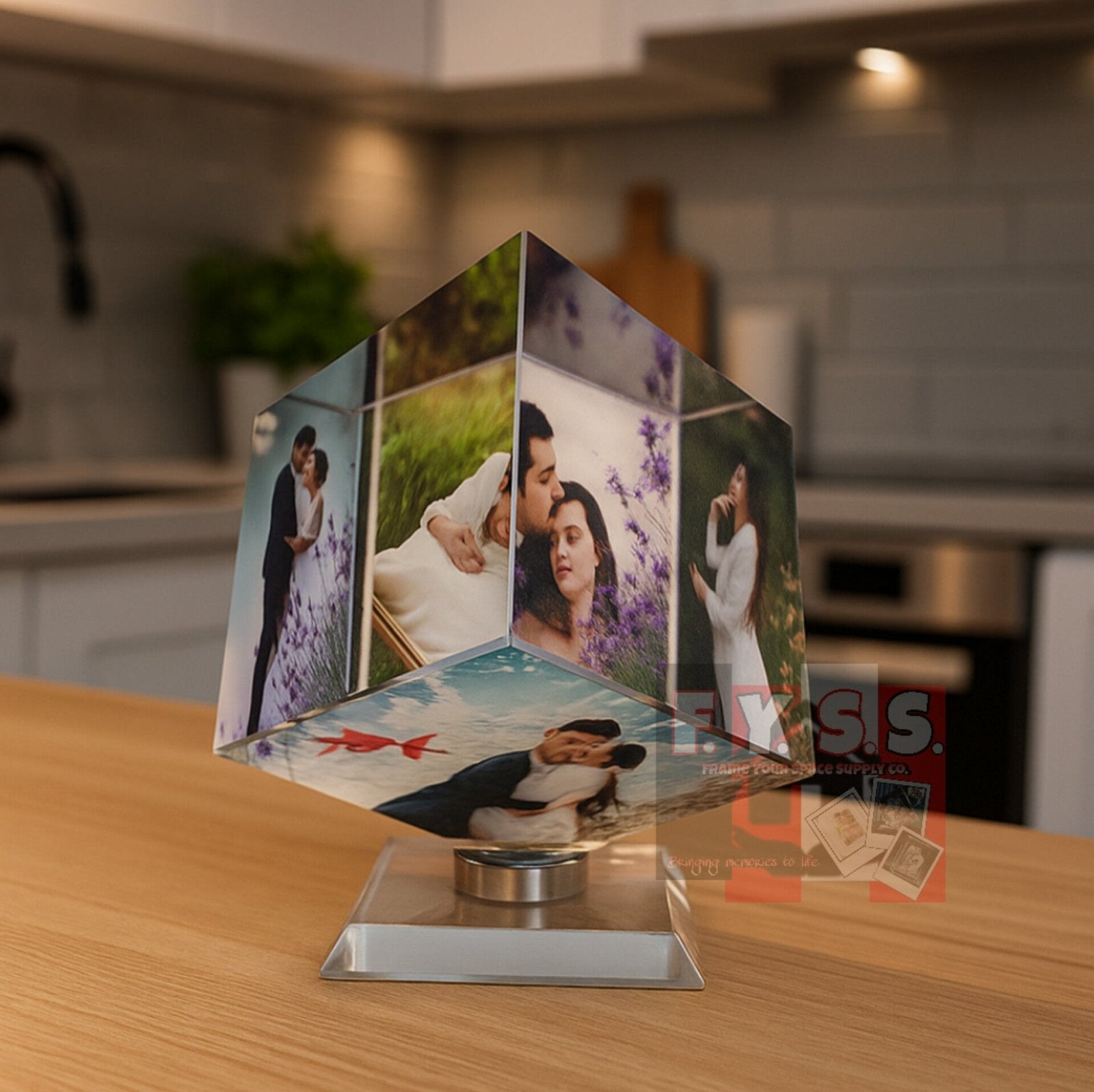 TrueView Crystal - 7cm | Memory Frame by Dana Creative Hub
